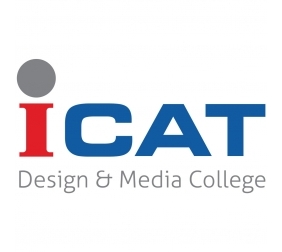 ICAT DESIGN & MEDIA COLLEGE logo